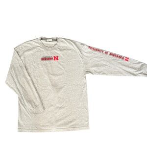 TCX Vintage Nebraska Huskers Long Sleeve Shirt XL